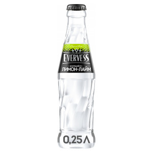 Evervess Искрящийся Лимон-Лайм 0,25л