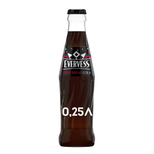 Evervess Cola без сахара 0,25