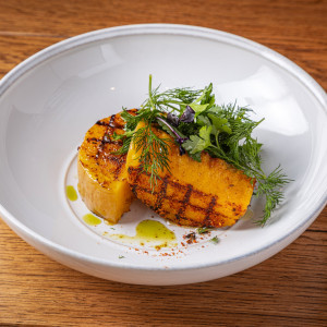 Запечённая тыква в специях