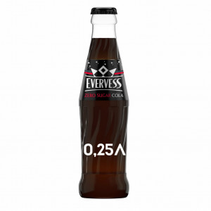 Evervess Cola zero 0,25