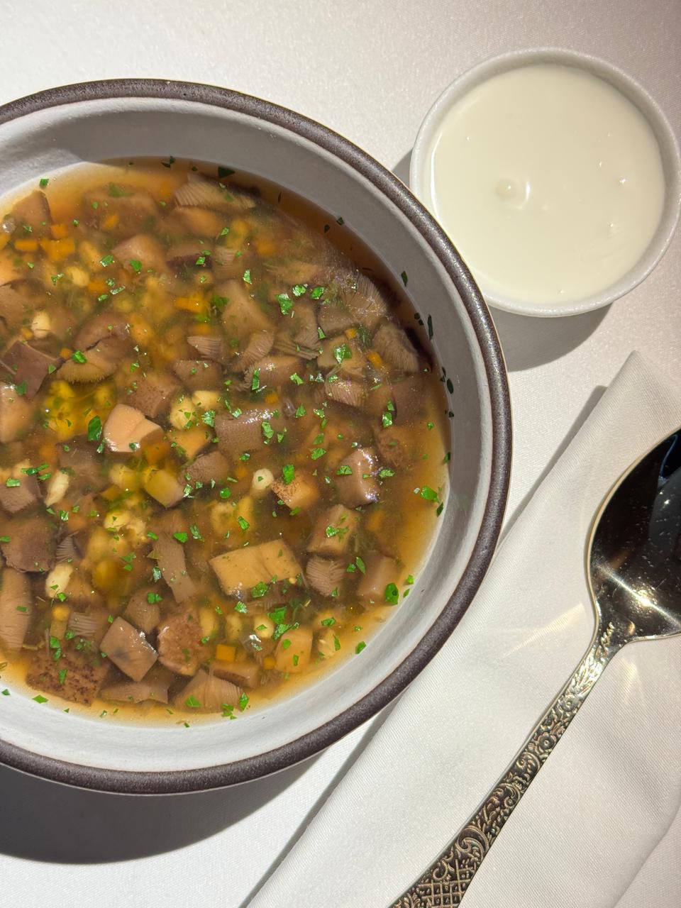 Суп из подосиновиков