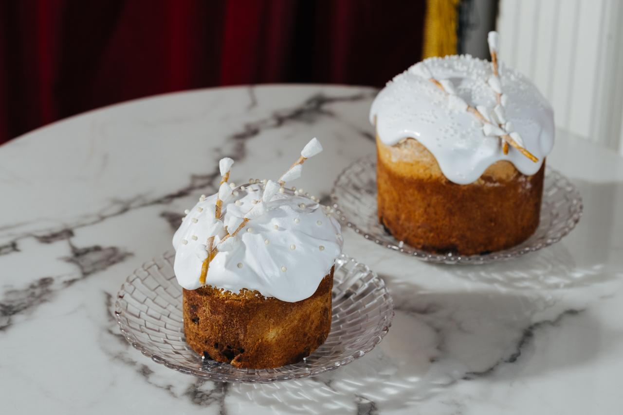 Кулич с шоколадным кремом из ресторана | Pinskiy&Co