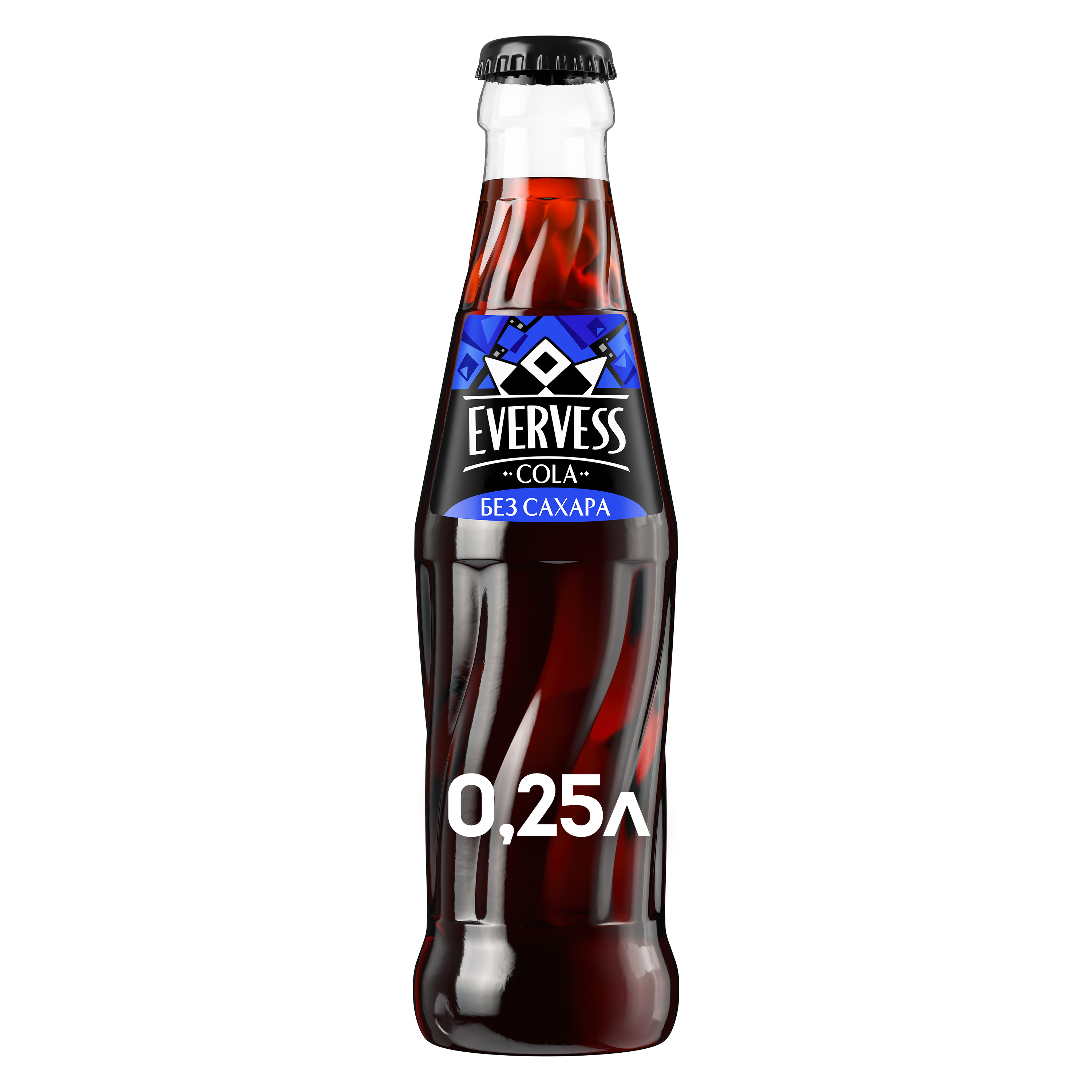 Evervess Cola без сахара 0.25