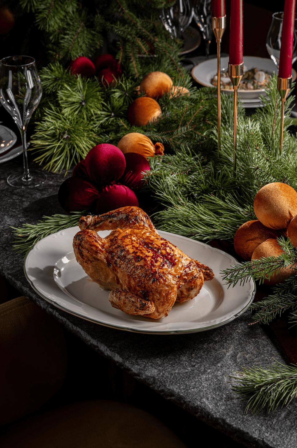 Фермерский цыпленок, трюфель