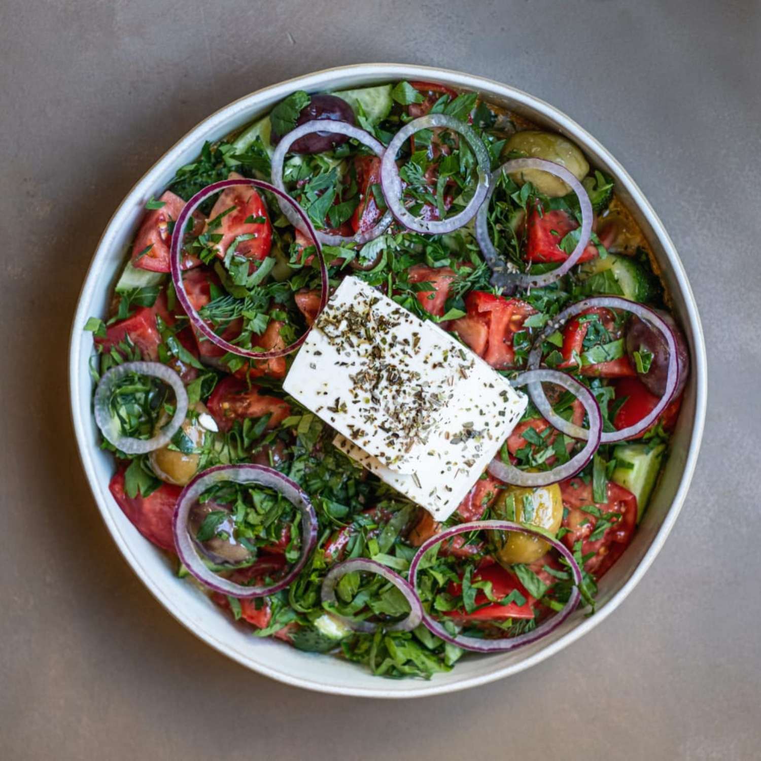 Большой греческий салат