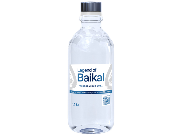 Вода Байкал с газом 0.33
