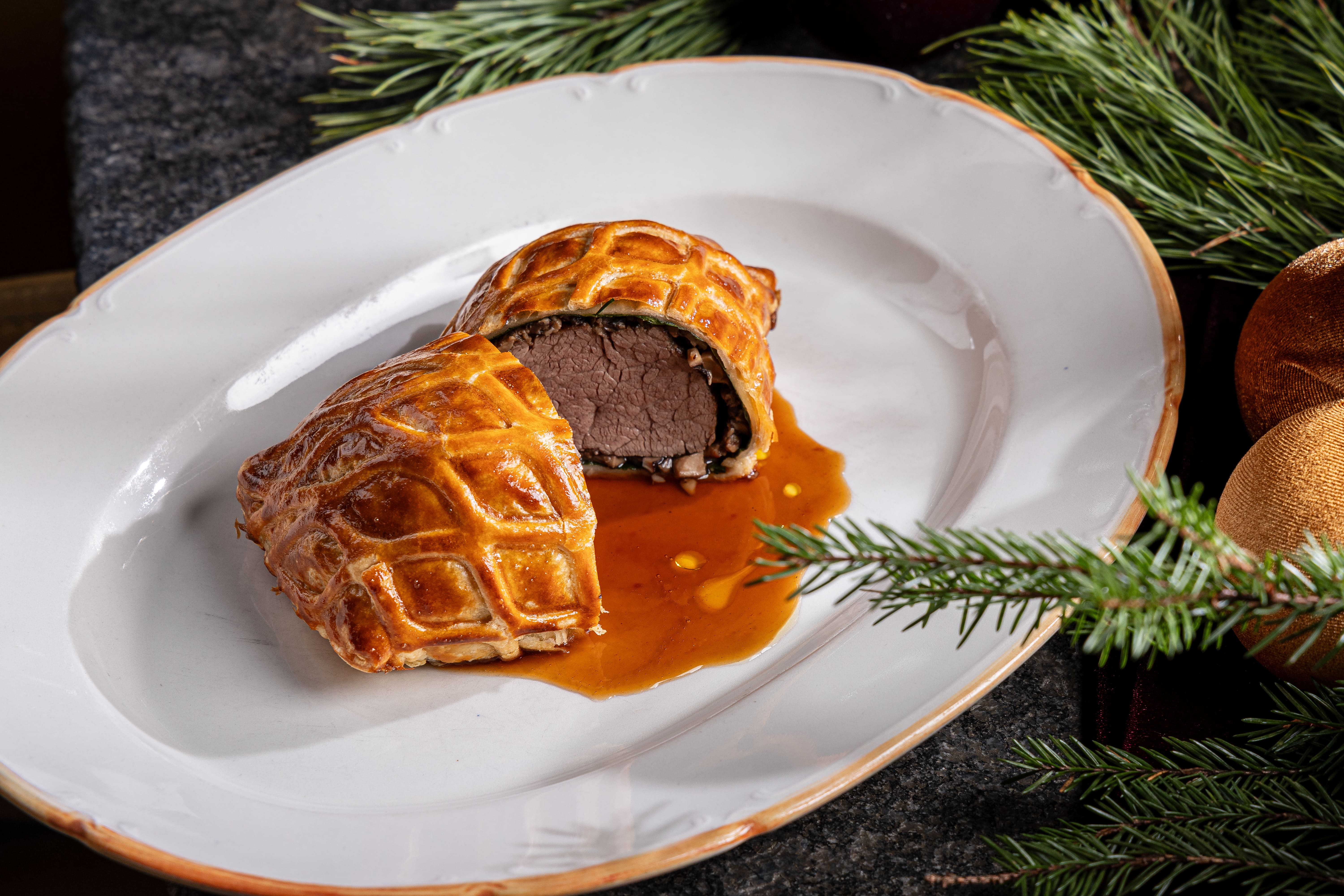 Веллингтон, фуагра